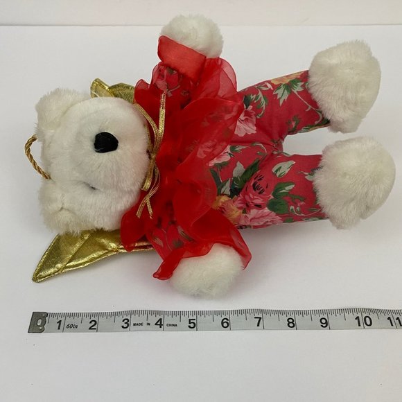 TB Trading Christmas Holiday Angel Teddy Bear Plush - Picture 7 of 7